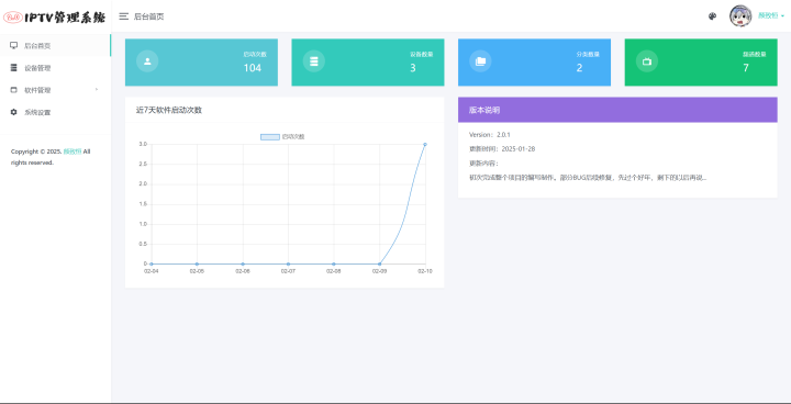 PHP IPTV直播源系统源码插图